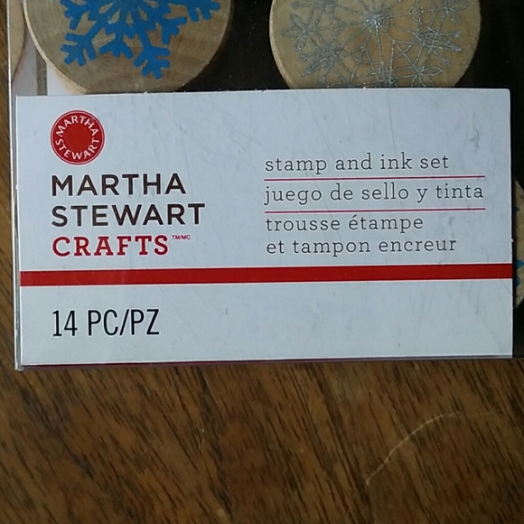 New Martha Stewart Stamp and Ink Set - Picture 2 of 2
